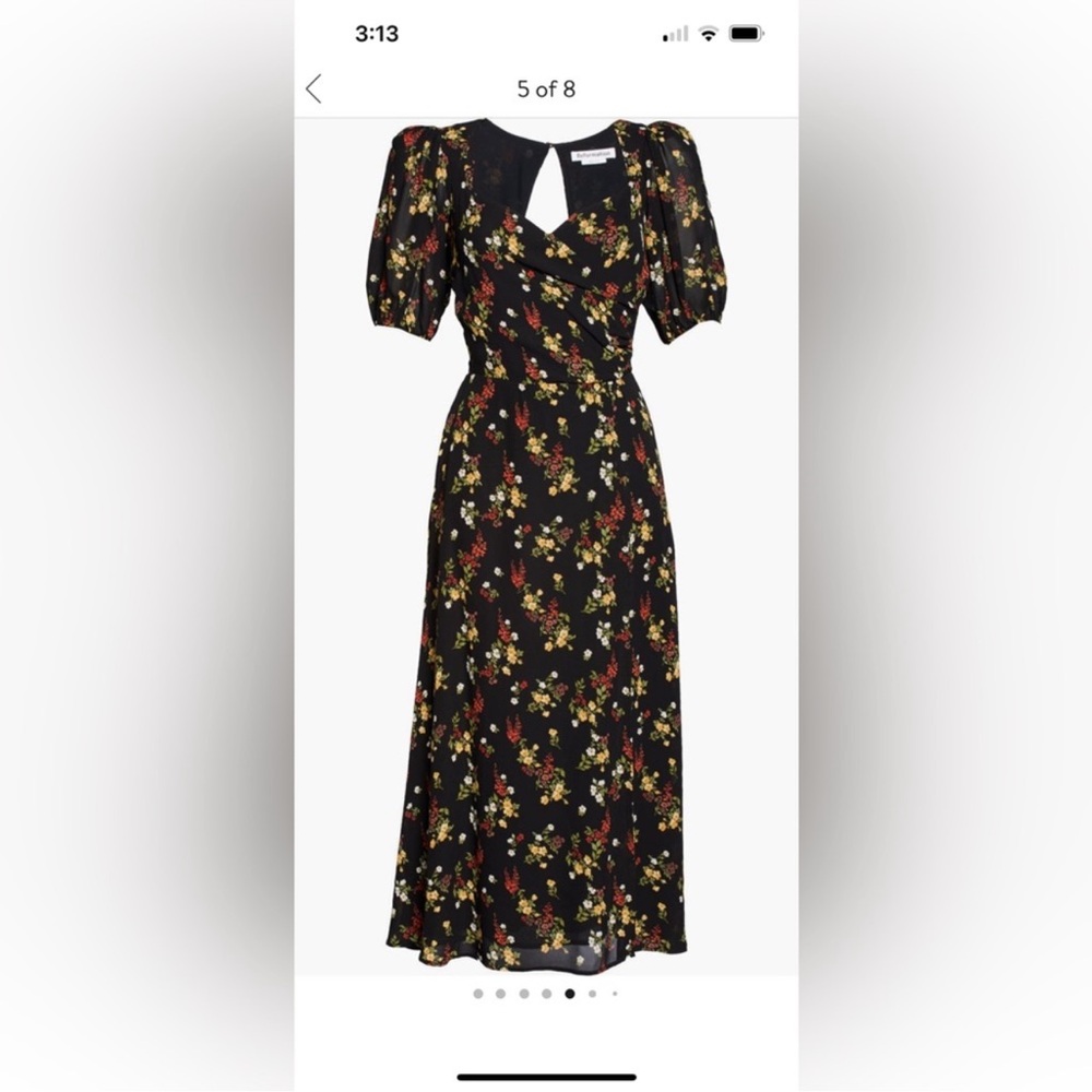Reformation Vionette Midi Dress in Wildflower - Picture 2 of 8